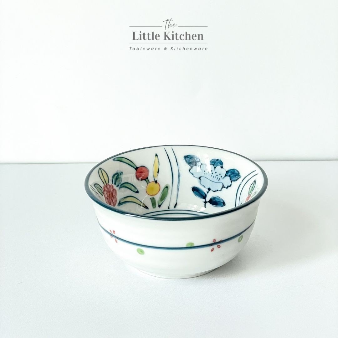 Bộ bát chấm họa tiết các màu