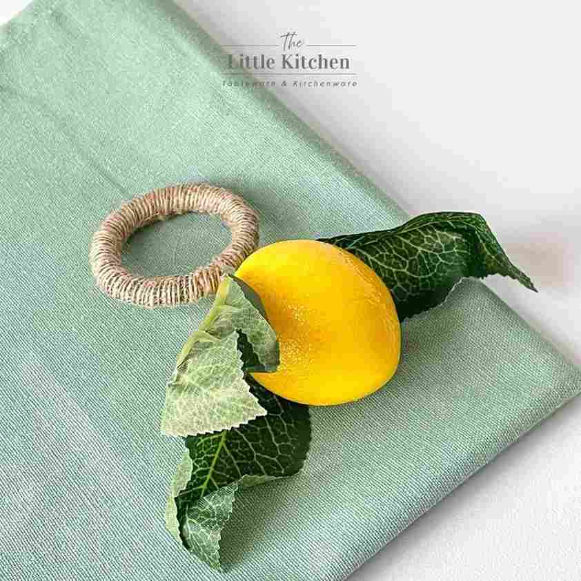 Set tiệc vintage hoa xanh trắng