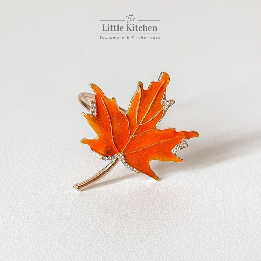 Ring lá phong cam