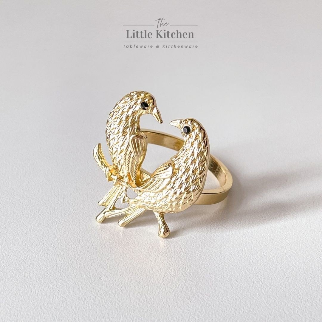 Ring chim đôi vàng