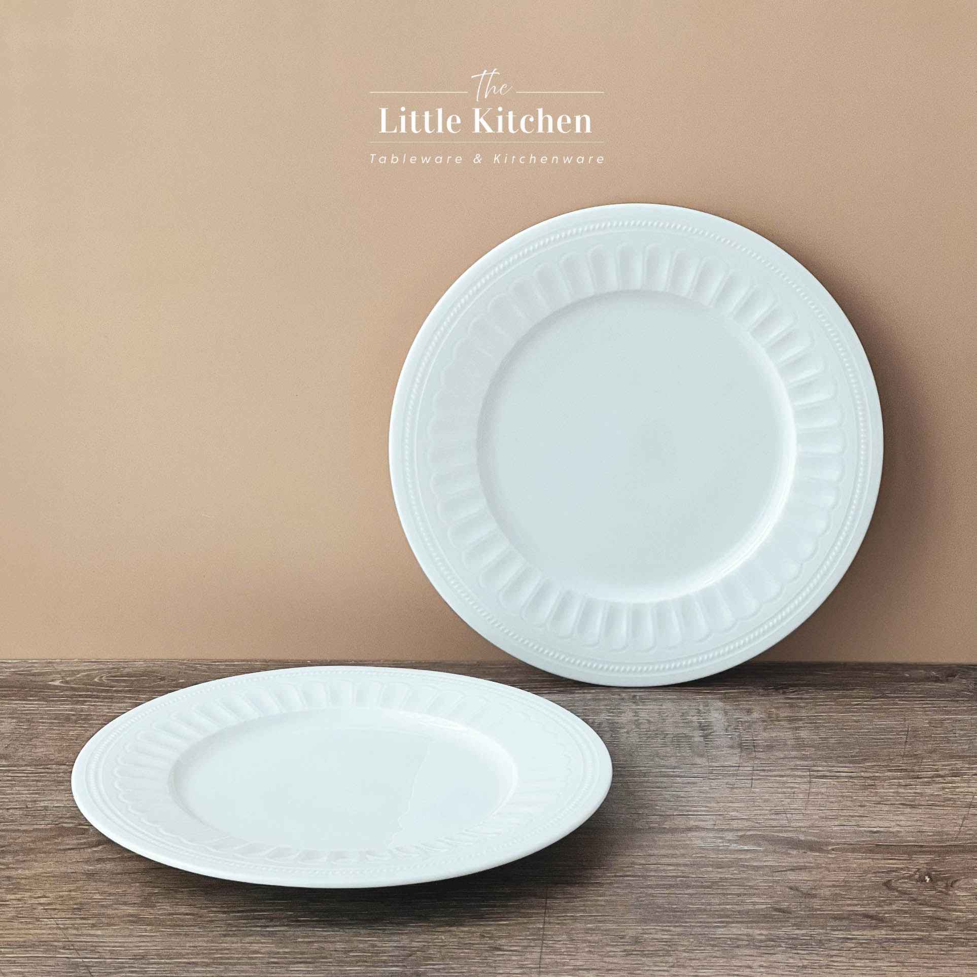 Set tiệc vintage khăn voan nâu