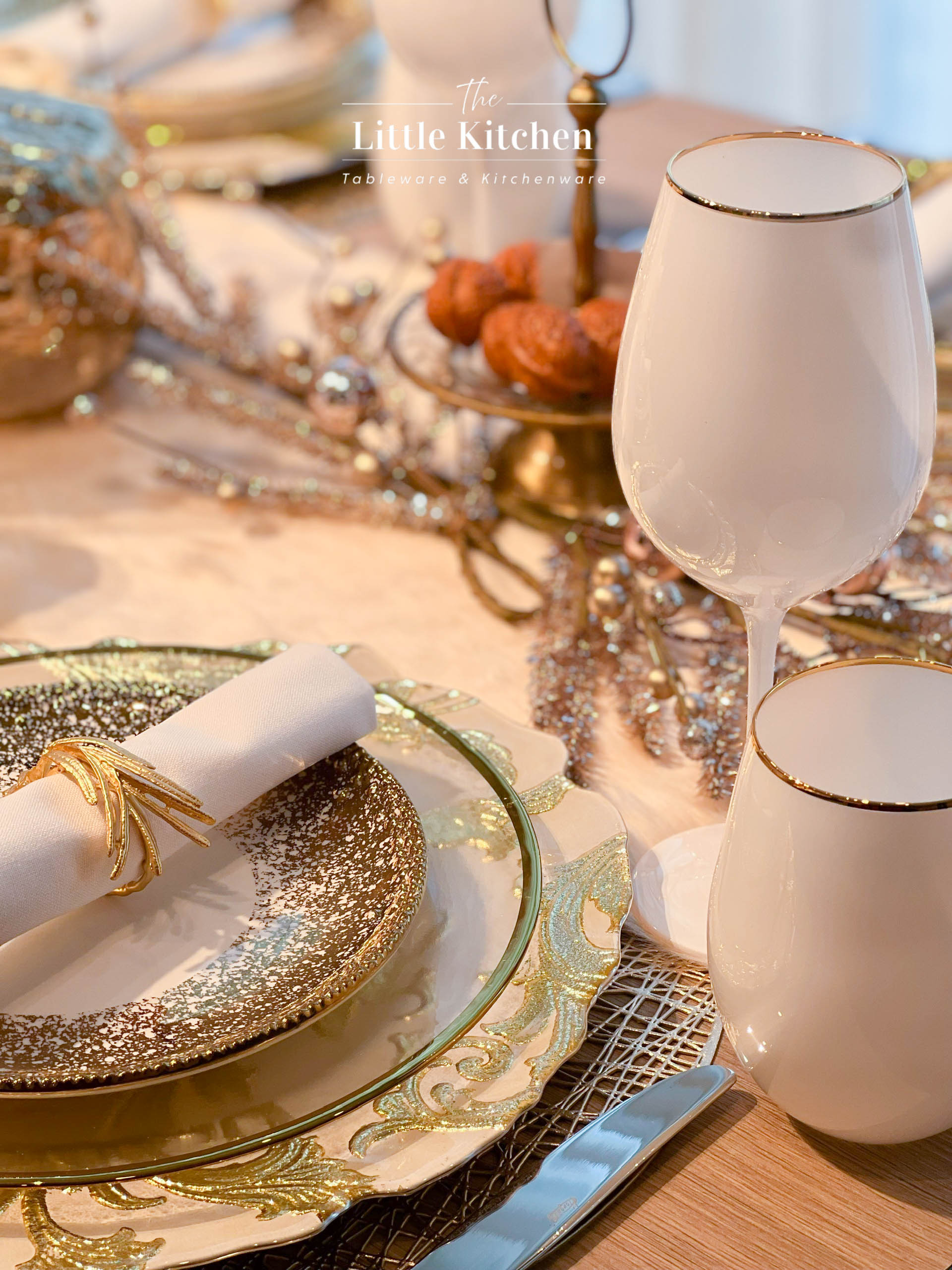 Set Tiệc Luxury Gold