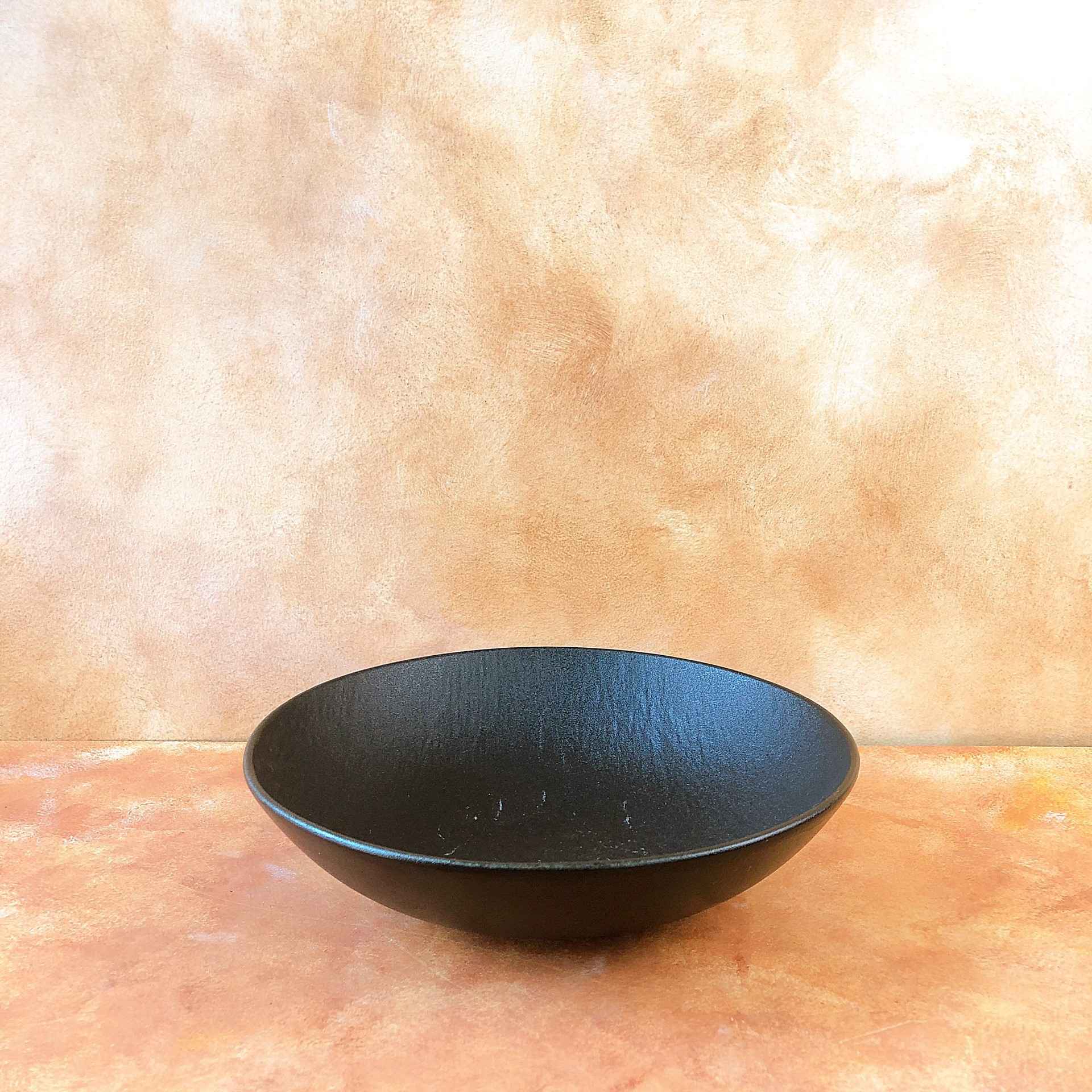 Bộ bát đĩa cao cấp men nhám màu đen