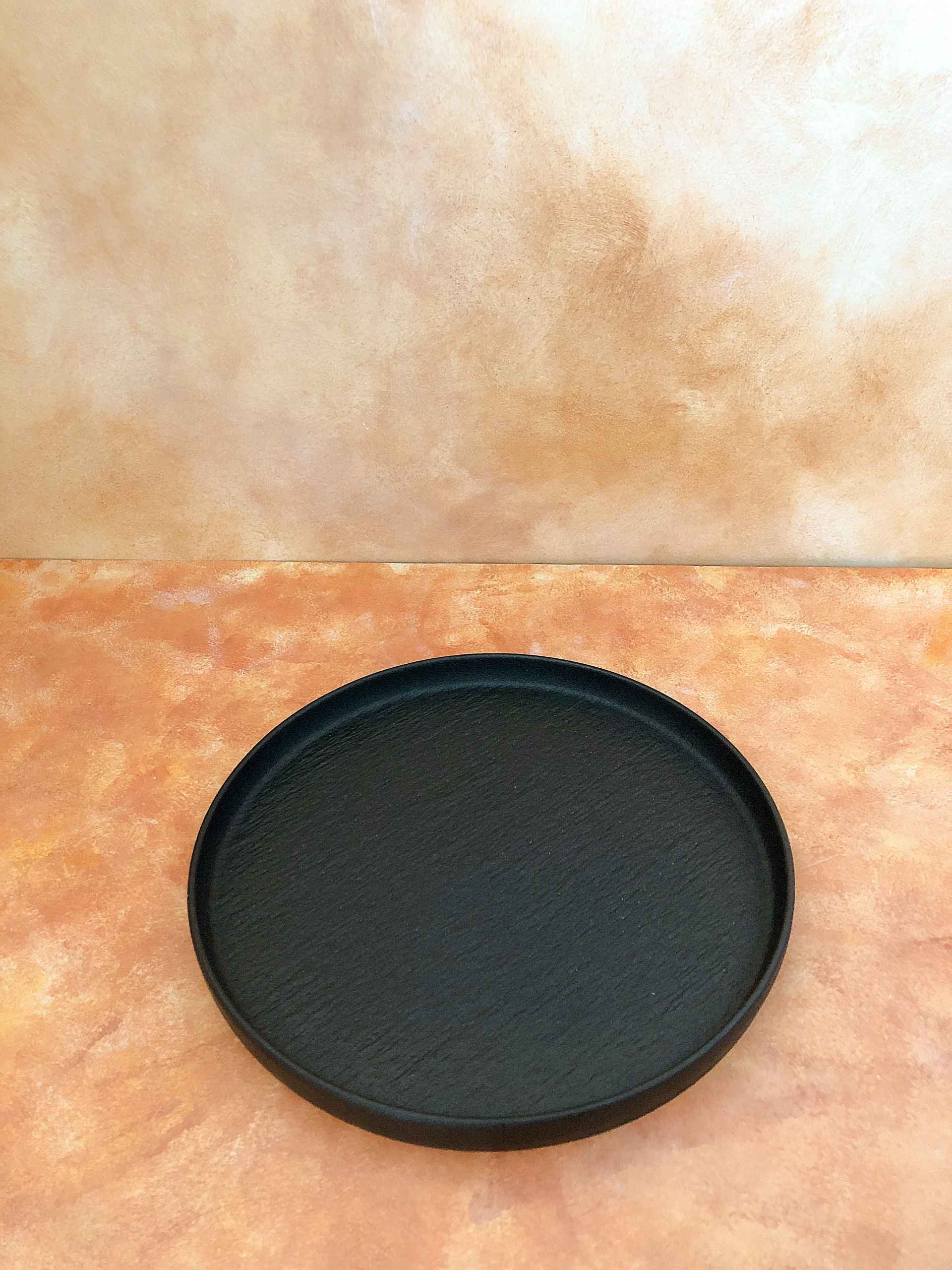 Bộ bát đĩa cao cấp men nhám màu đen