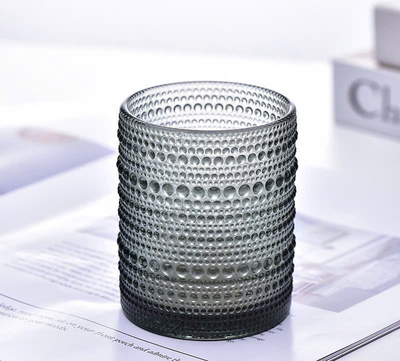 Cốc thuỷ tinh hạt Ghi 11