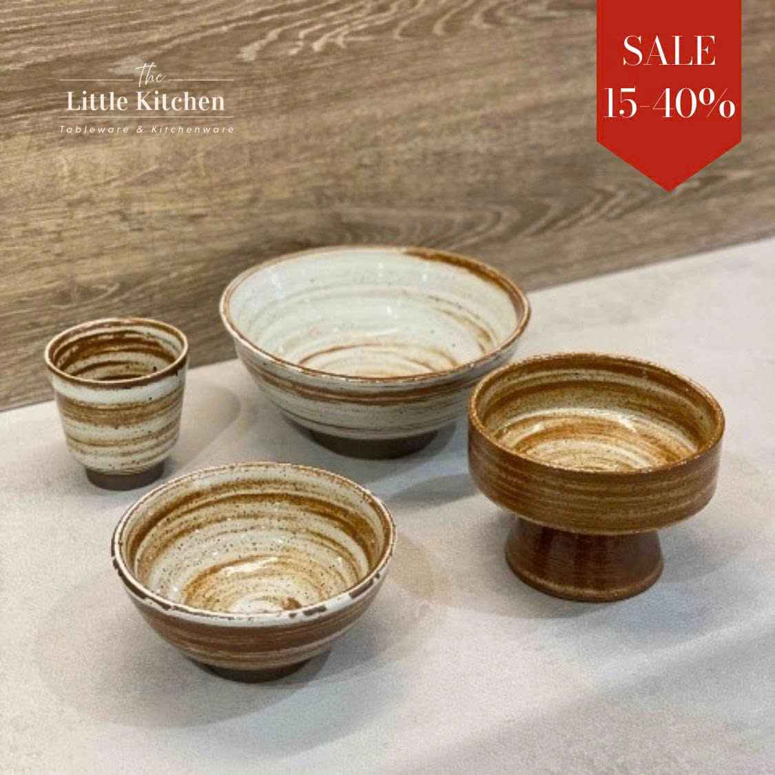 Bộ bát đĩa gia đình cao cấp màu nâu capuchino