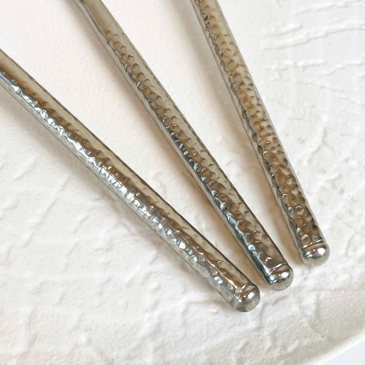 Dao thìa dĩa chuôi lõm bạc