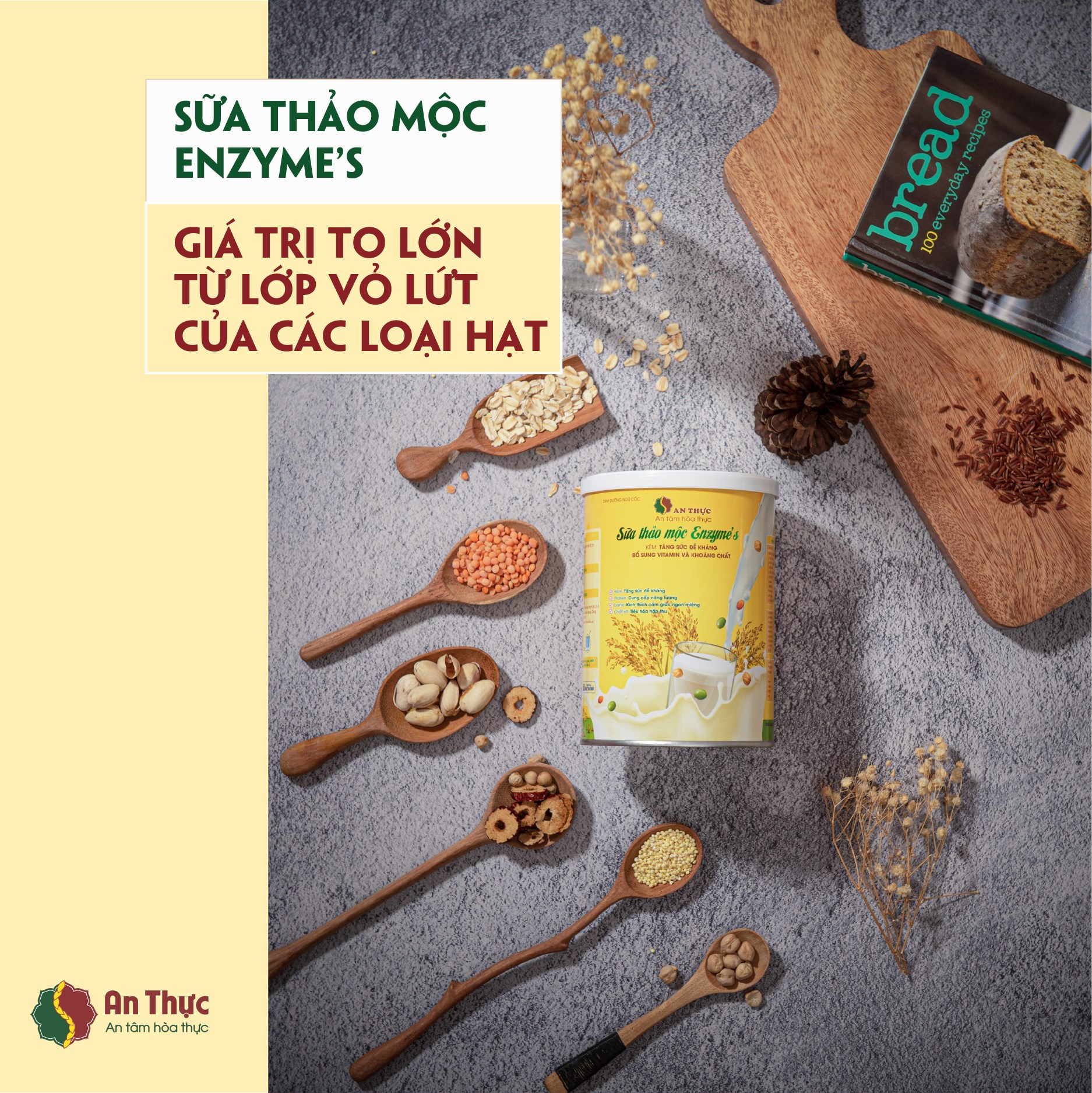 DINH DƯỠNG VƯỢT TRỘI TRONG SỮA THẢO MỘC ENZYME'S DINH DƯỠNG VƯỢT TRỘI TRONG SỮA THẢO MỘC ENZYME'S