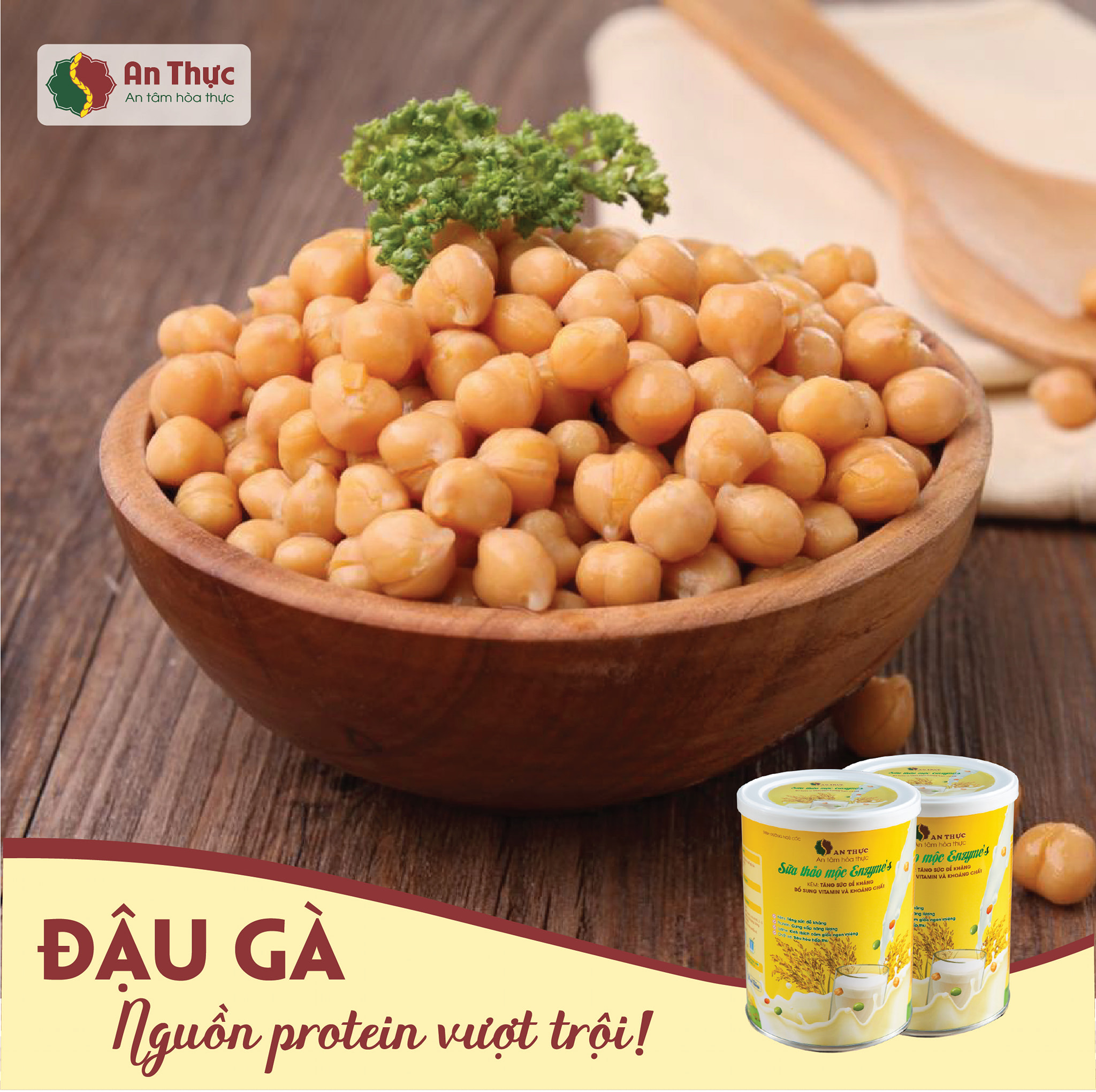 Nguồn Protein vượt trội trong Đậu gà - Thành phần của Sữa dinh dưỡng thảo mộc Enzyme's Nguồn Protein vượt trội trong Đậu gà - Thành phần của Sữa dinh dưỡng thảo mộc Enzyme's