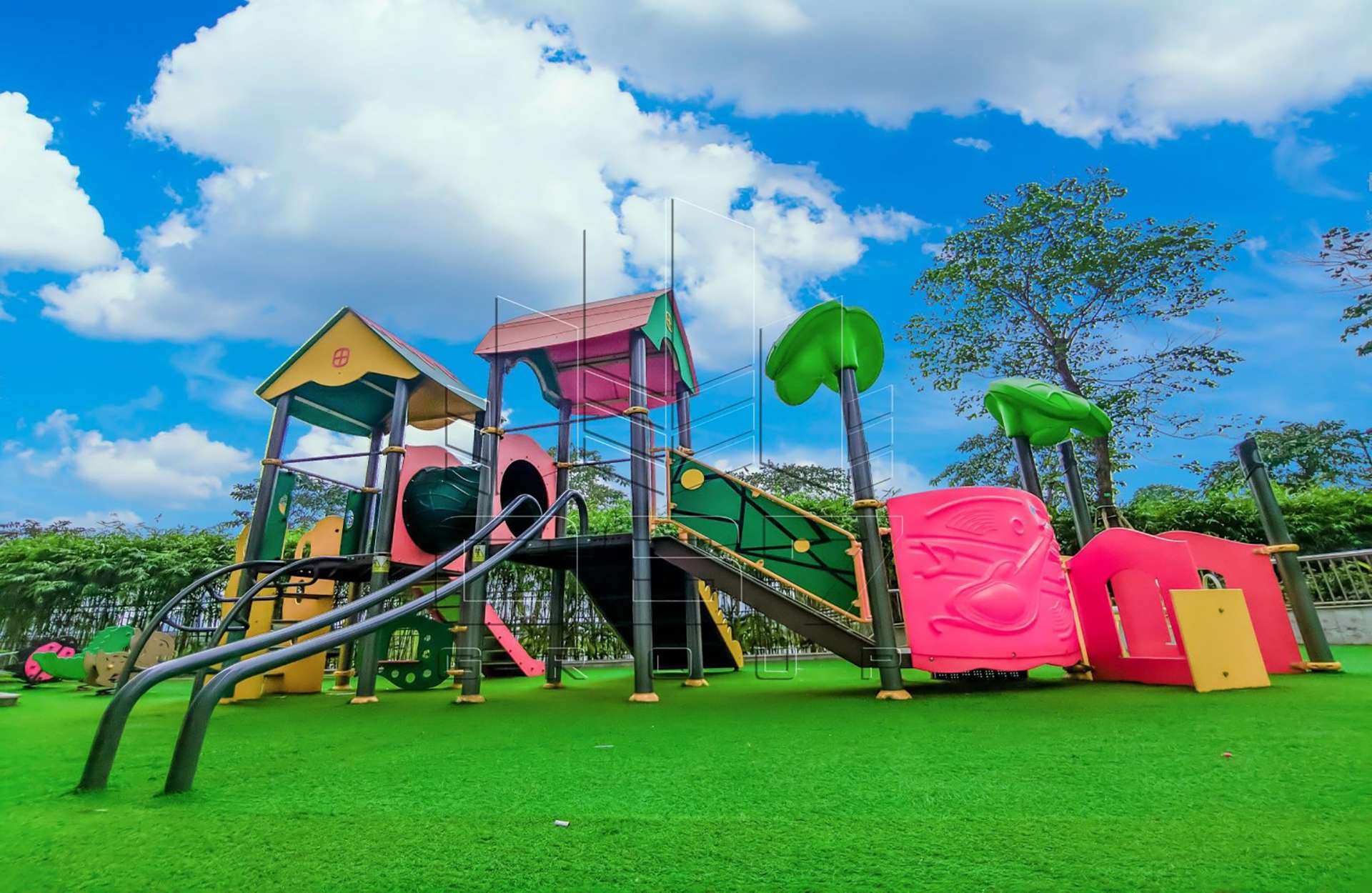 Vai trò của các thiết bị khu vui chơi đối với sự phát triển của trẻ em