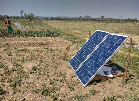 Ấn Độ: Nông dân tưới cây nhờ… năng lượng mặt trời