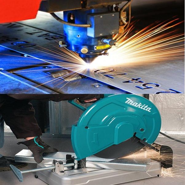 Nên dùng máy cắt sắt bằng laser hay bằng lưỡi hợp kim tốt hơn?