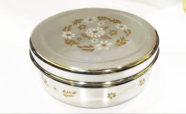 khắc laser lên bát inox