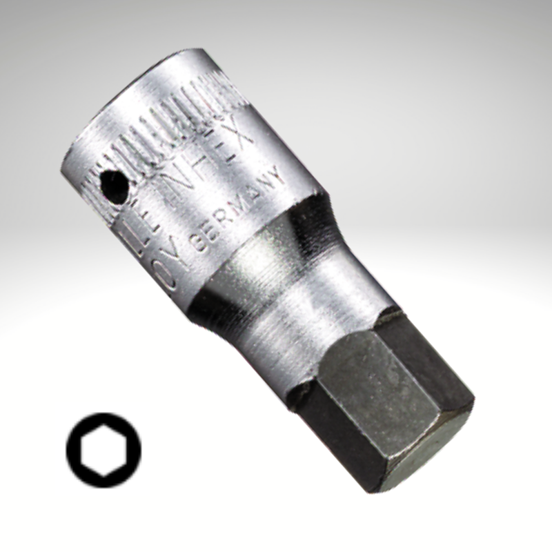 KHẨU LỤC GIÁC CHÌM 1/4”