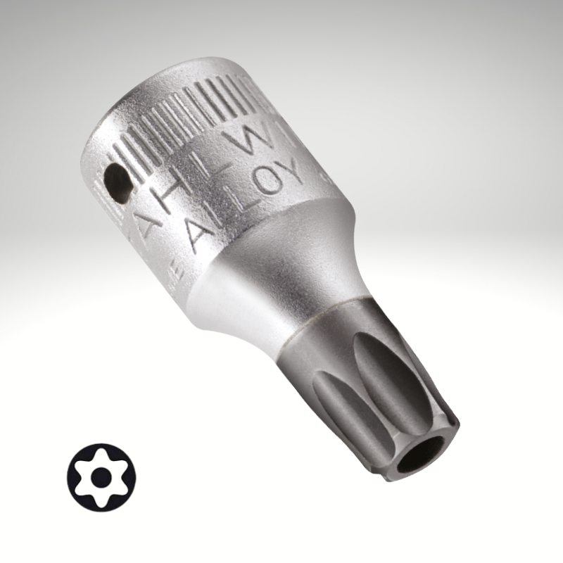 KHẨU HOA THỊ CÓ LỖ 1/4”