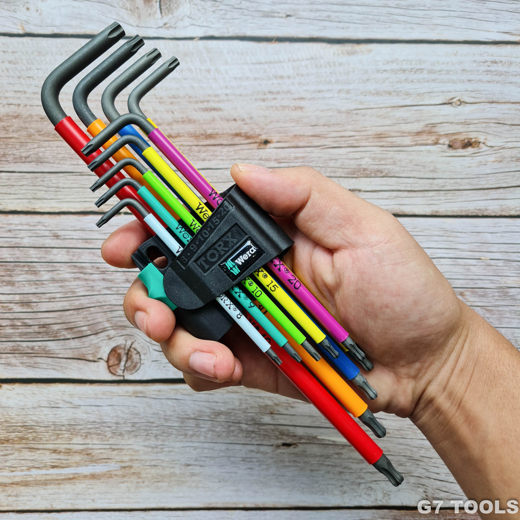 Bộ Hoa Thị Torx Wera 967/9 024480 TX XL Multicolour 1