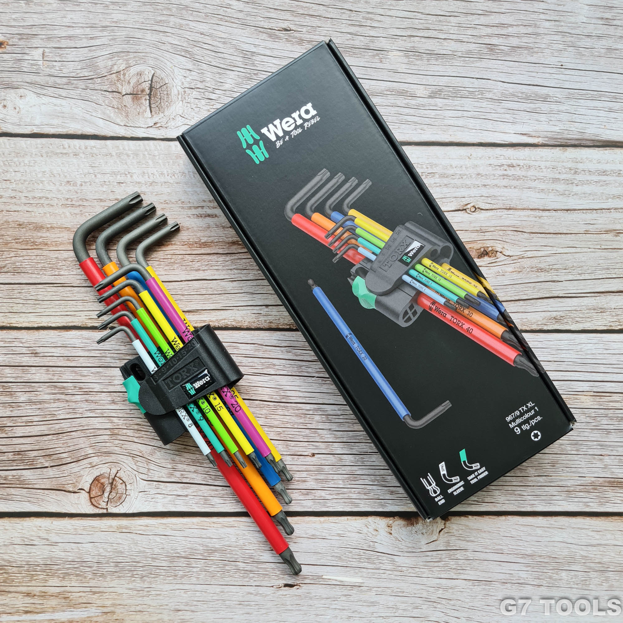 Bộ Hoa Thị Torx Wera 967/9 024480 TX XL Multicolour 1