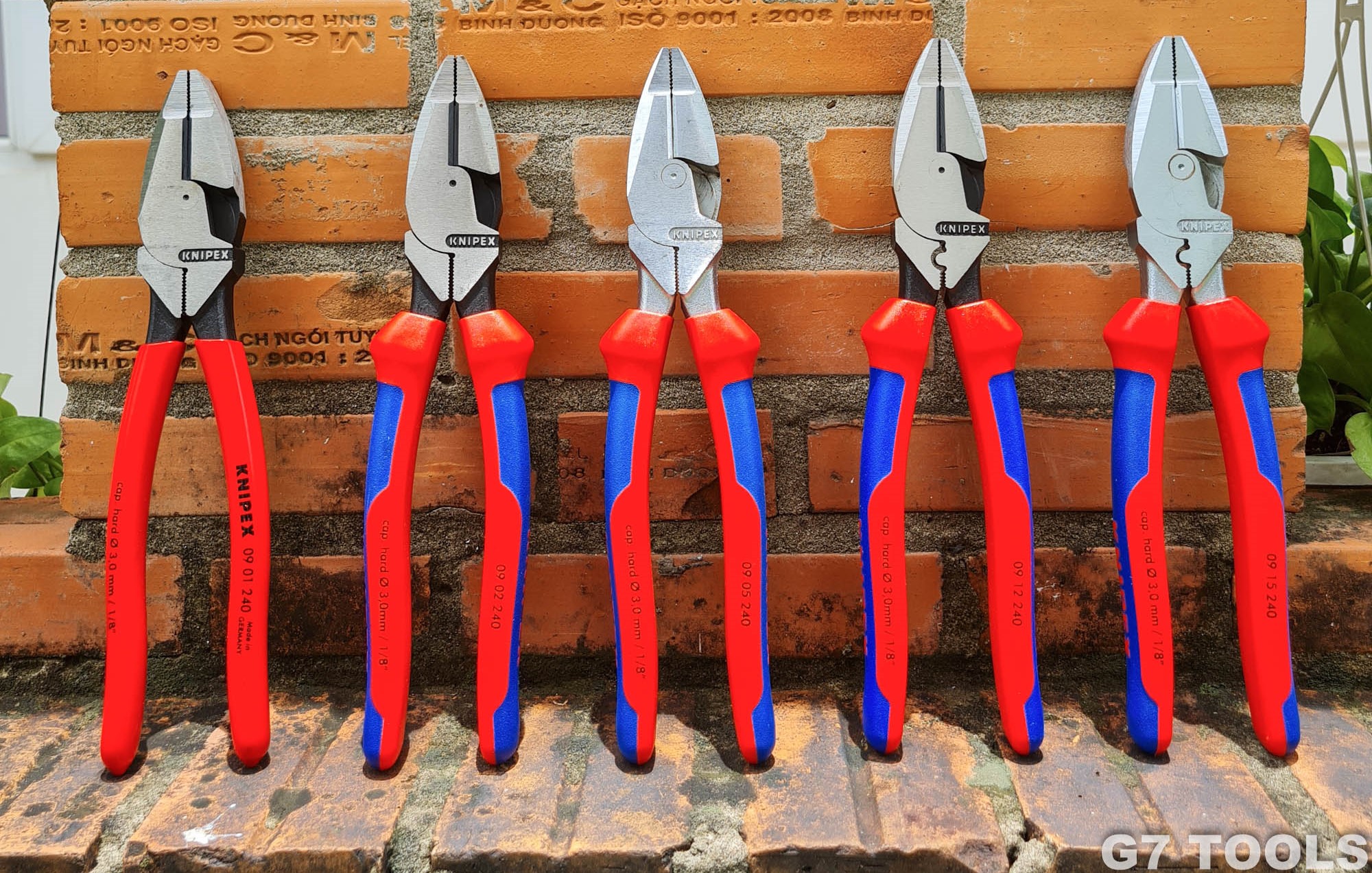 Kìm Đa Năng Knipex Lineman 09 01 240