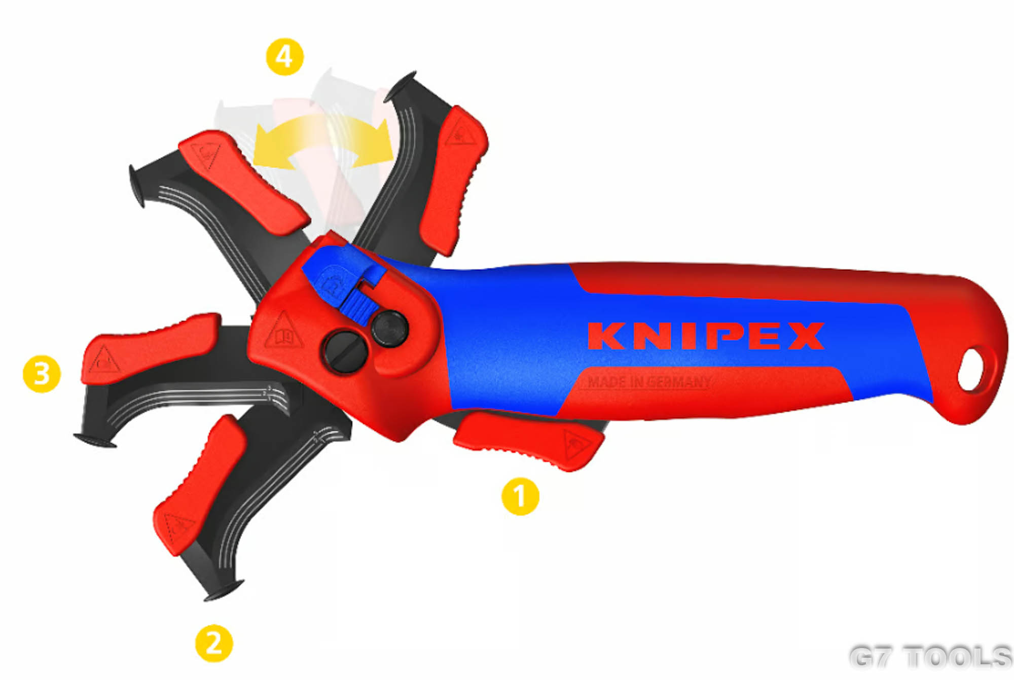 Dao Rọc Cáp Knipex 16 50 145 SB
