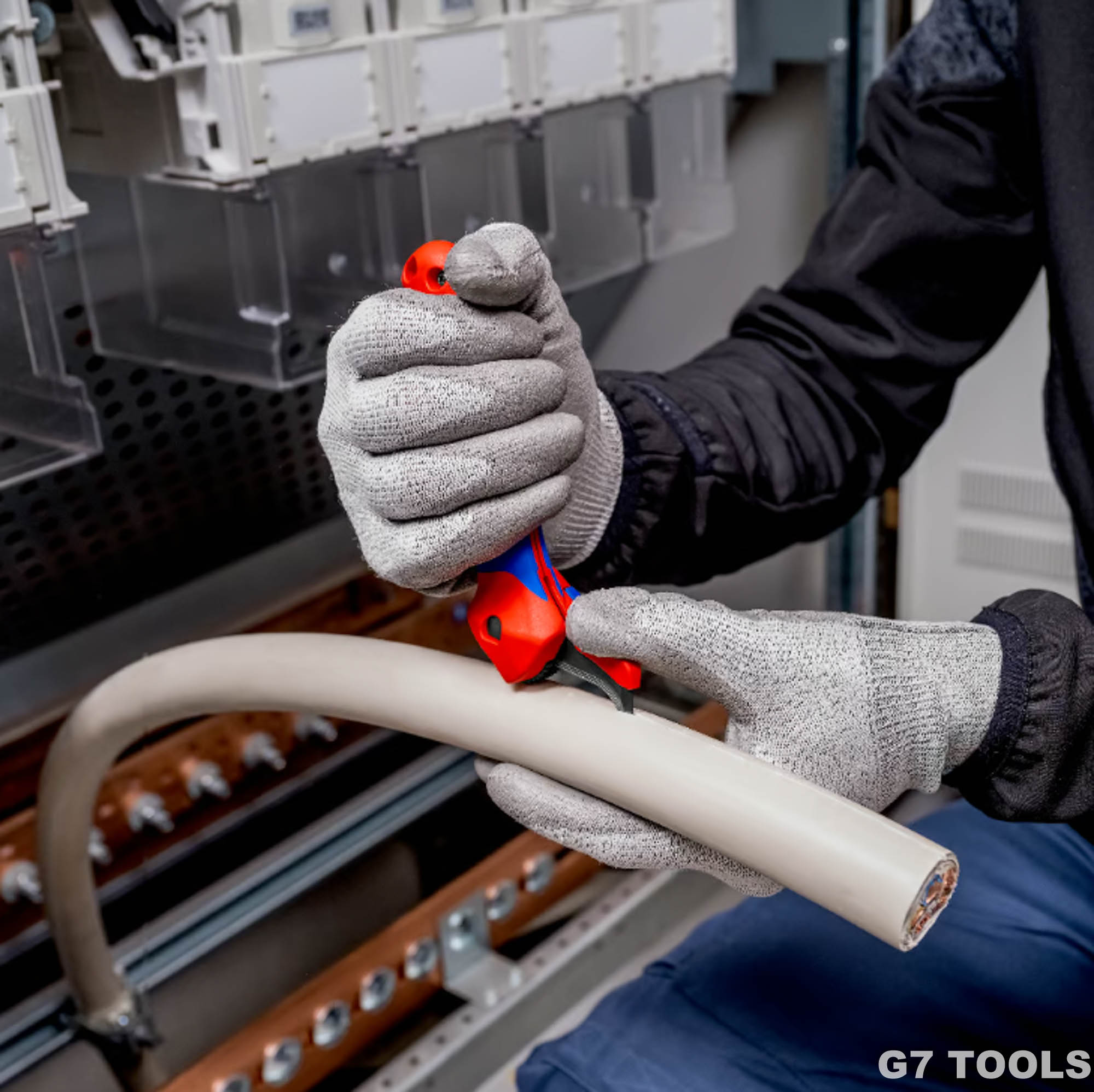 Dao Rọc Cáp Knipex 16 50 145 SB