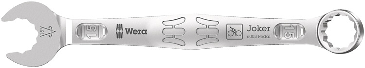 Cờ Lê Wera Joker 6003 Mở Pedal Xe Đạp Size 15mm 020221