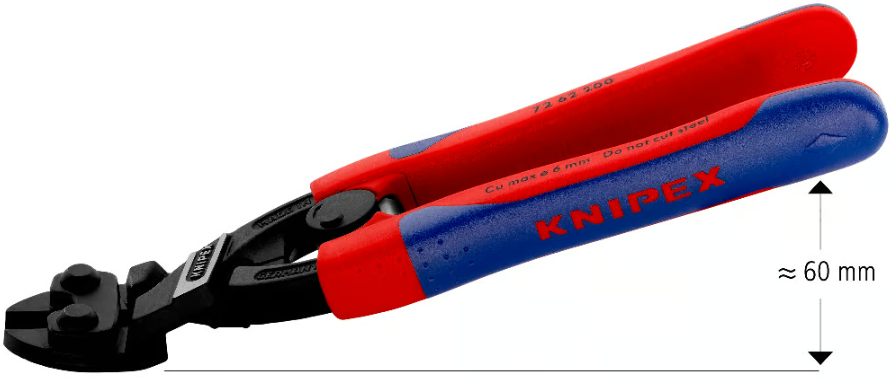 Kìm Knipex 72 62 200 Kìm Cắt Nhựa