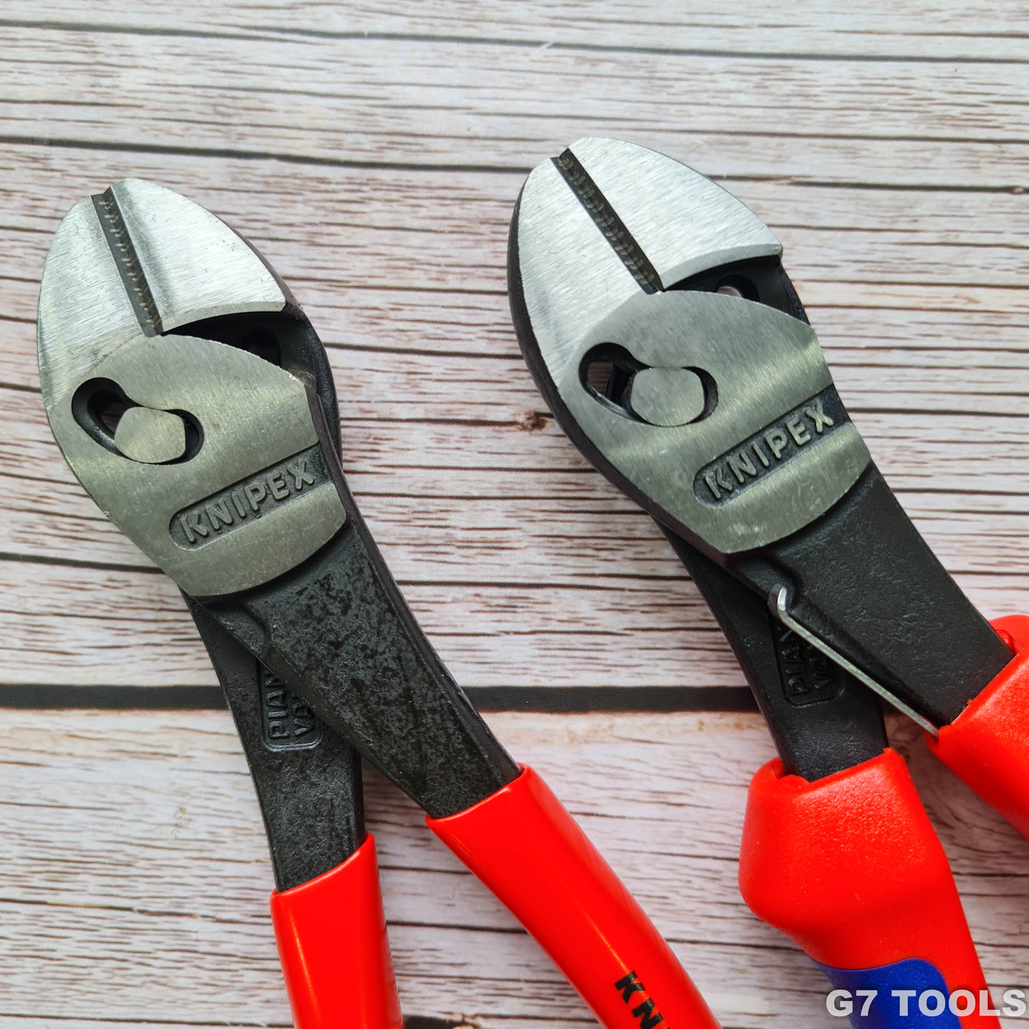 Kìm Cắt Knipex TwinForce 73 72 180 Lưỡi Tôi 64 HRC Cắt Thép Lò Xo 3.0mm