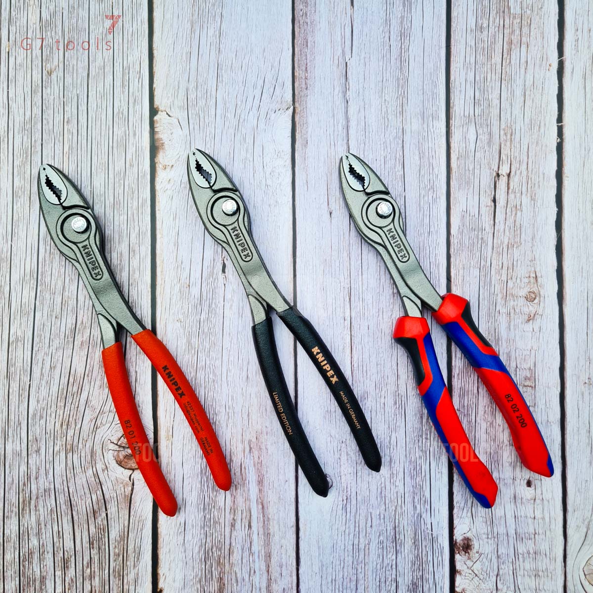 Kìm KNIPEX TwinGrip 82 02 200 Mở Ốc Gỉ Sét