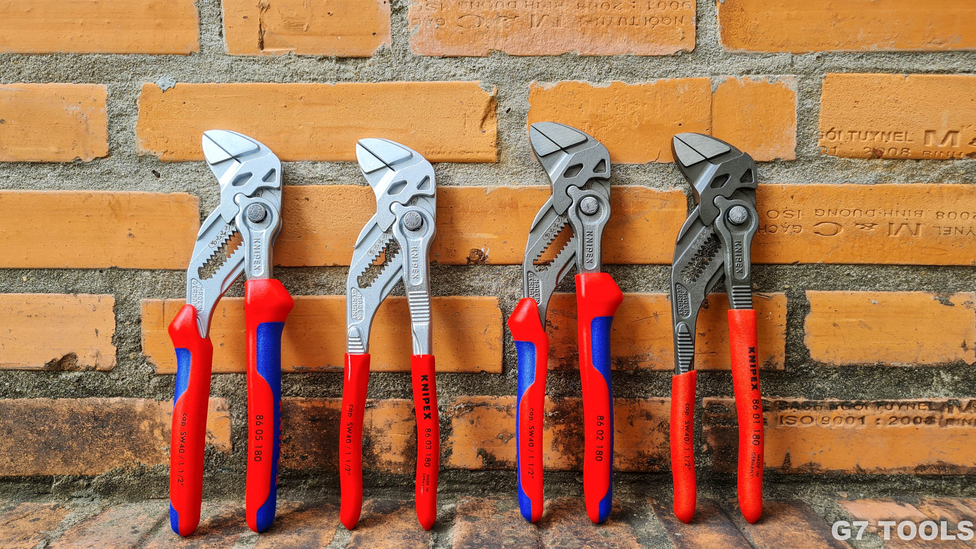 Kìm Mỏ Lết Knipex 86 03 180