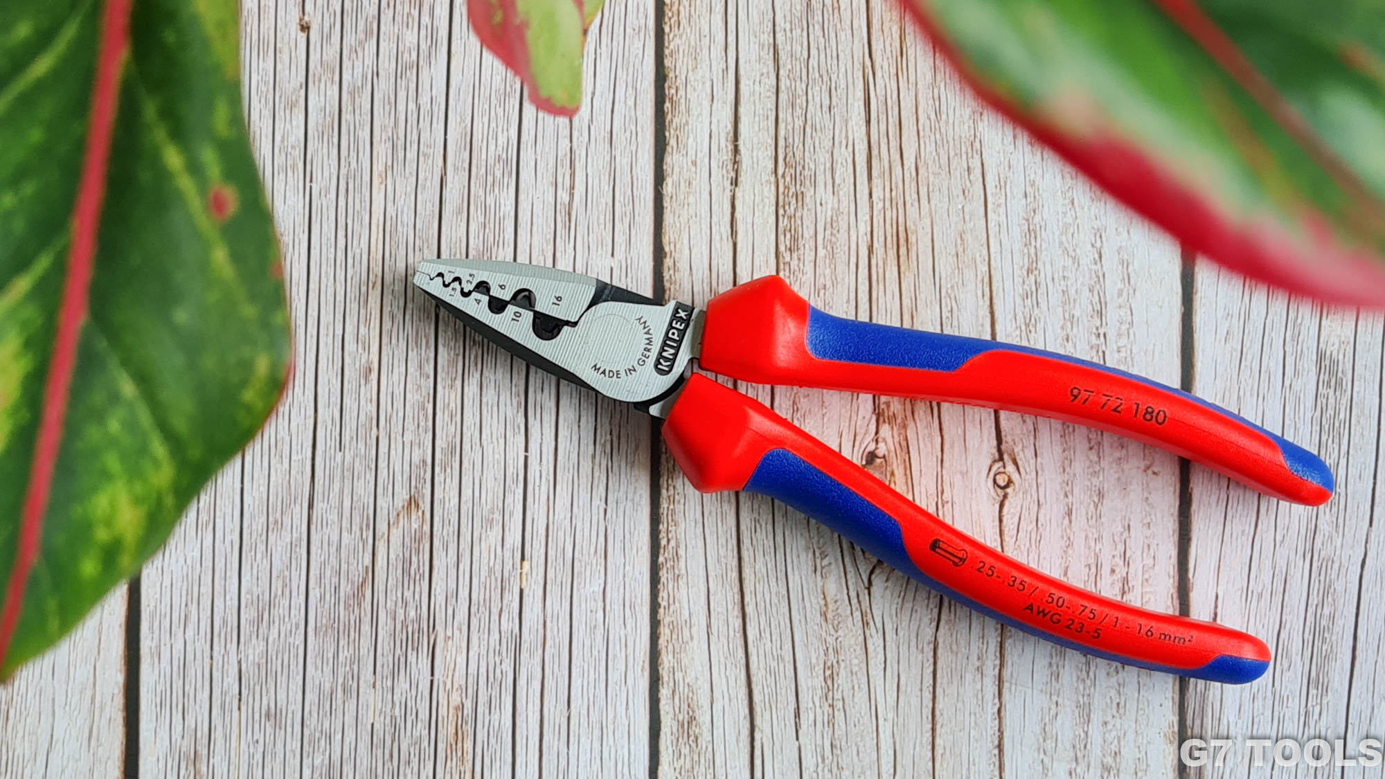 Kìm Knipex 97 72 180 Bấm Cos Pin Rỗng