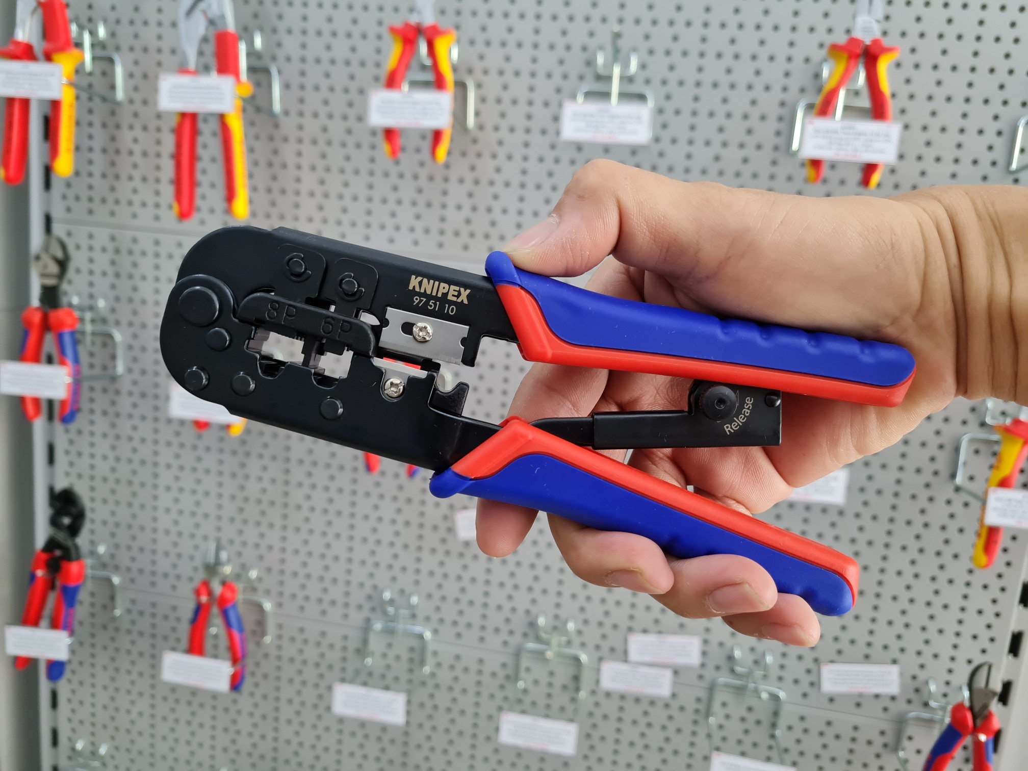 Kìm bấm cos mạng RJ45 Knipex 97 51 10