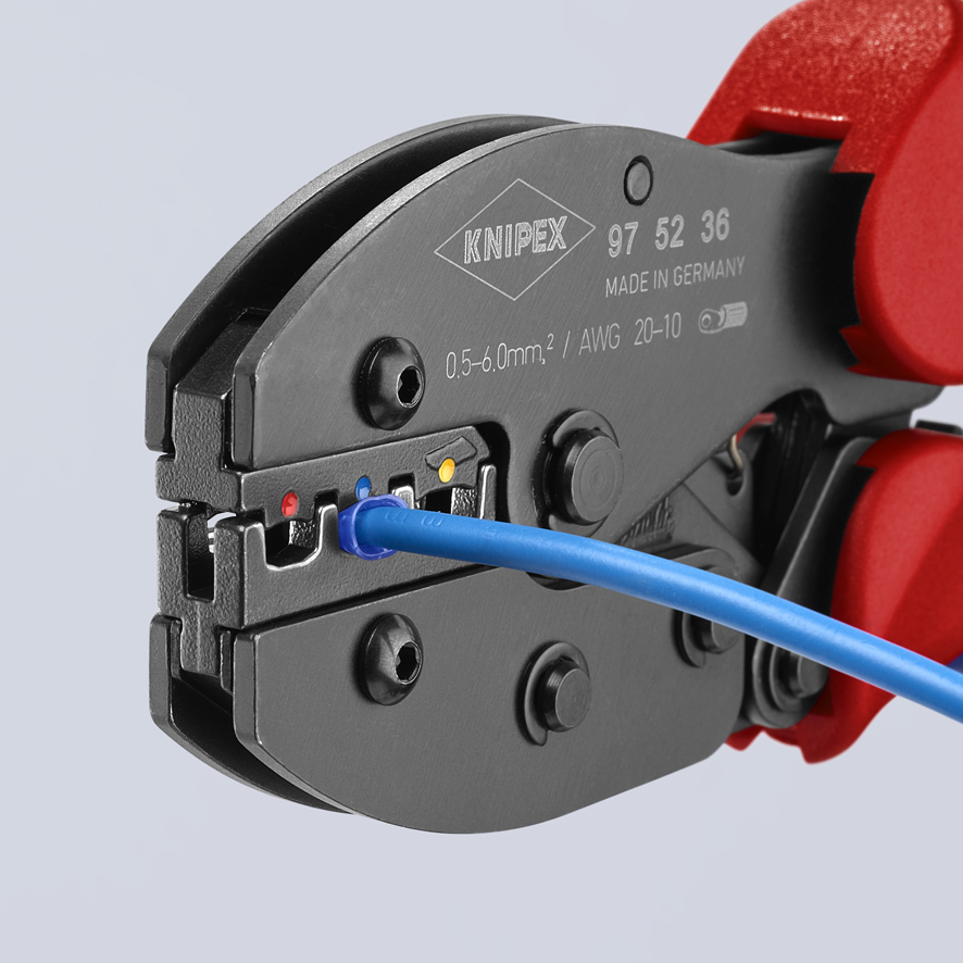 Knipex PreciForce 97 52 36 - Kìm Bấm Ép Cos Chân Nhựa