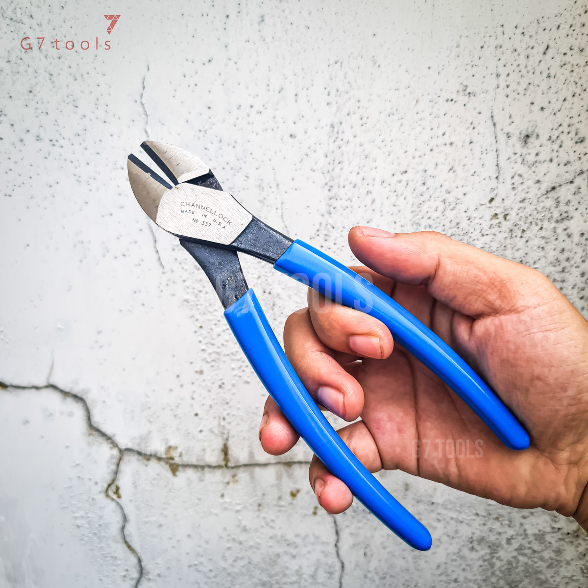 Kìm Cắt Thân Chéo Channellock 337 Cộng Lực Cao XLT