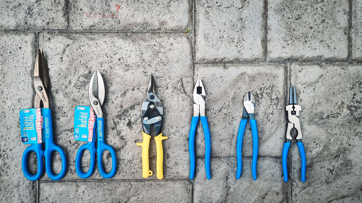 Kéo Cắt Tôn Mũi Thon Channellock 612TD Duckbill