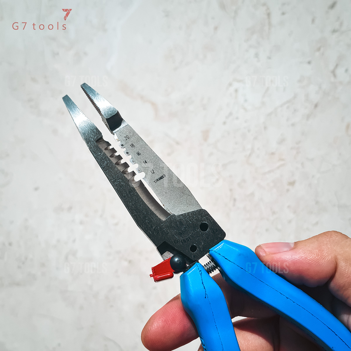 Kìm Tuốt Dây Channellock 968 Hệ Mỹ AWG 12-20