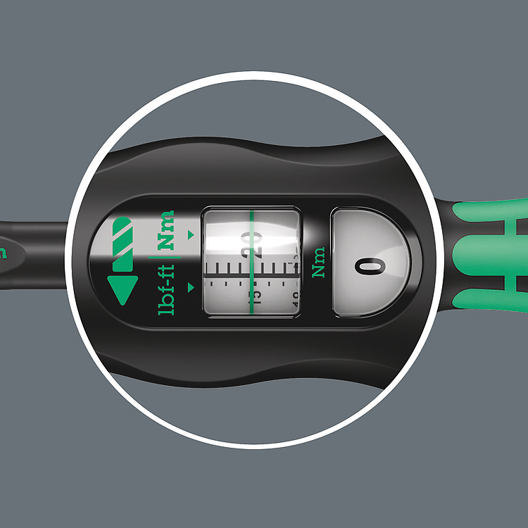 Bộ Cần Siết Lực Wera 1/2" Click-Torque C 3 Set 1 Dải Lực 40-200 Nm Gồm 13 Chi Tiết - 075680