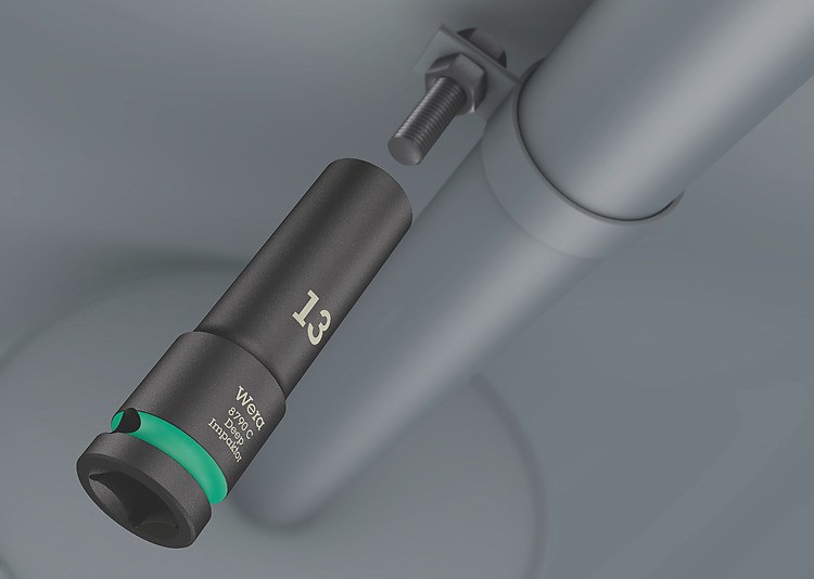 Đầu Khẩu Tuýp 1/2" Wera Impaktor Deep 8790 C Size 13mm 004830