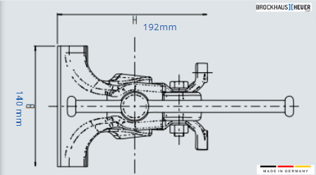 Ê Tô Bàn Nguội Bench Vice Brockhaus Heuer Ngàm 140mm Ê Tô Bàn Nguội Bench Vice Brockhaus Heuer Ngàm 140Mm