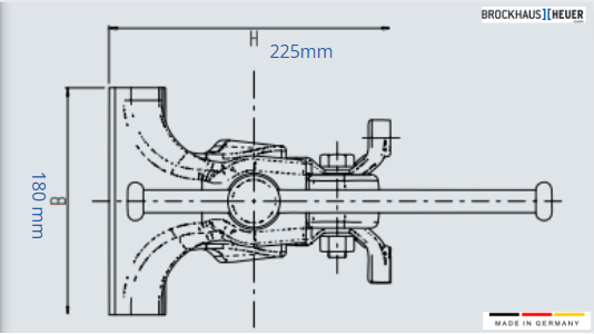 Ê Tô Bàn Nguội Bench Vice Brockhaus Heuer Ngàm 100mm Ê Tô Bàn Nguội Bench Vice Brockhaus Heuer Ngàm 100Mm