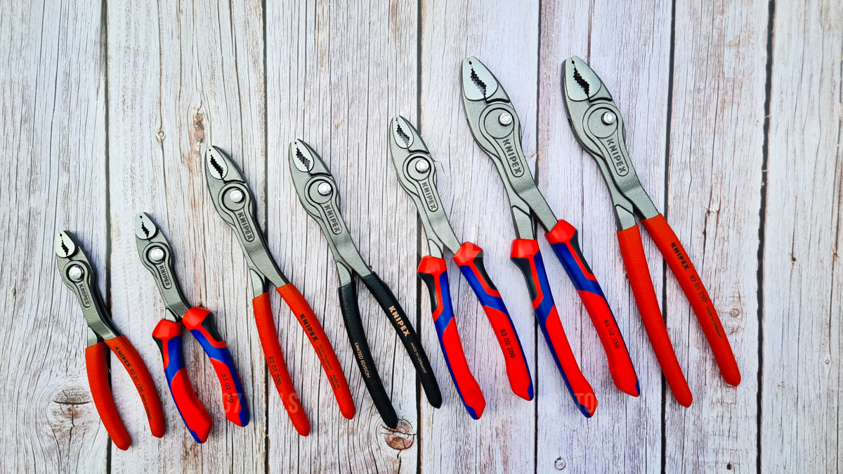 Kìm KNIPEX TwinGrip 82 01 250 Mở Ốc Gỉ Sét