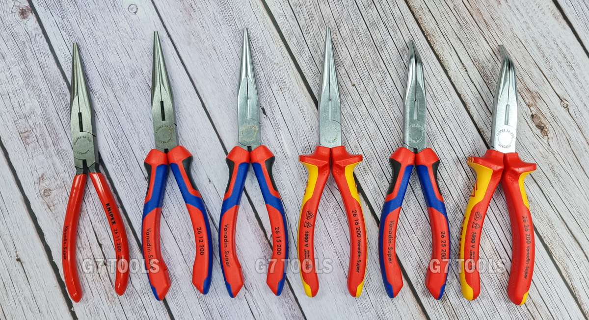 Kìm Nhọn Knipex 26 16 200 Mũi Đàn Hồi