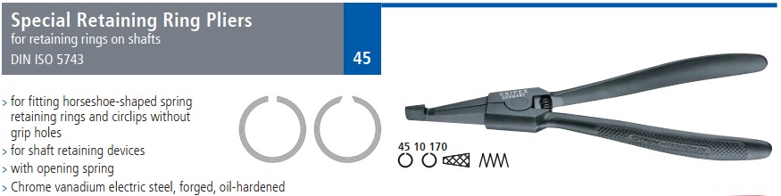 Knipex Special Retaining Ring Pliers