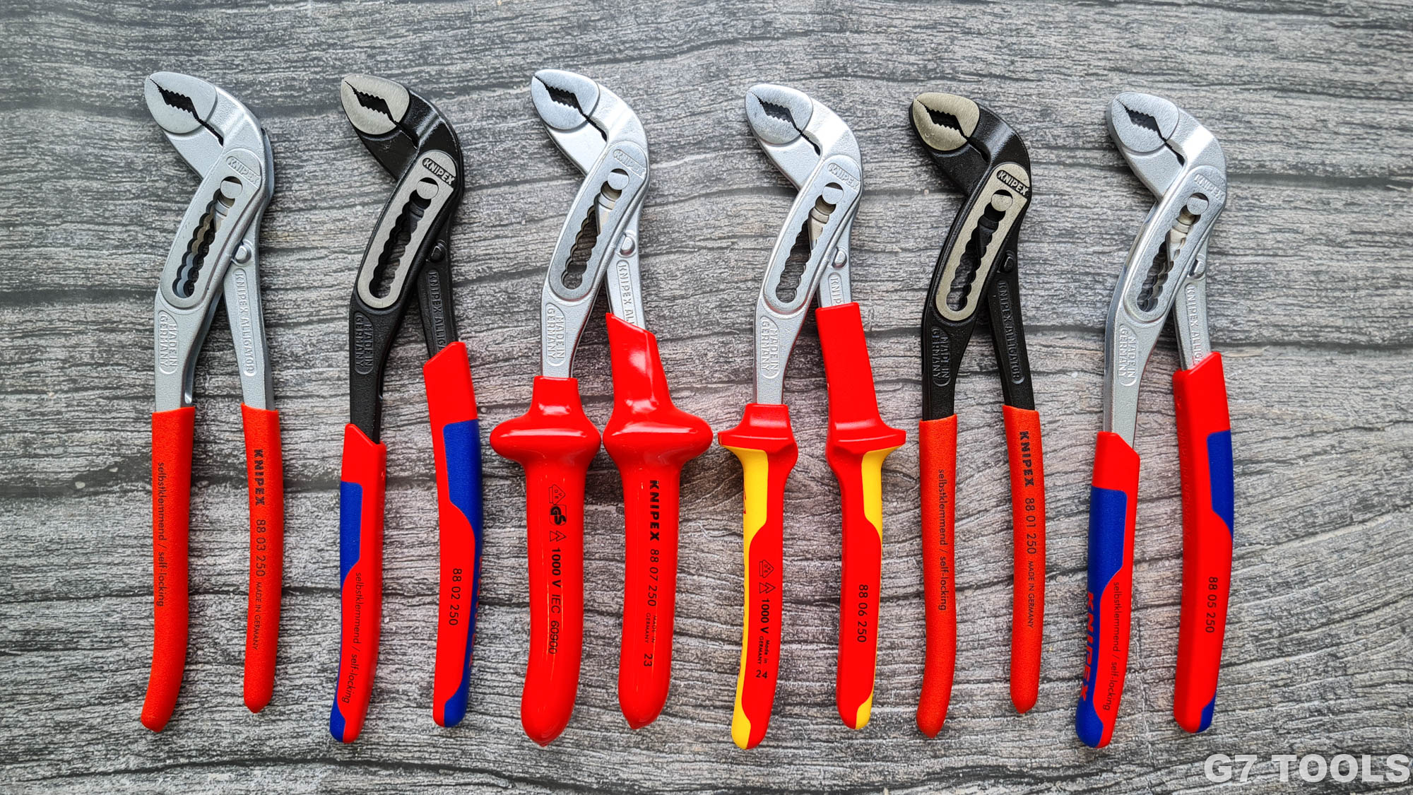 Kìm Nước Mỏ Quạ Knipex Alligator® 88 01 250