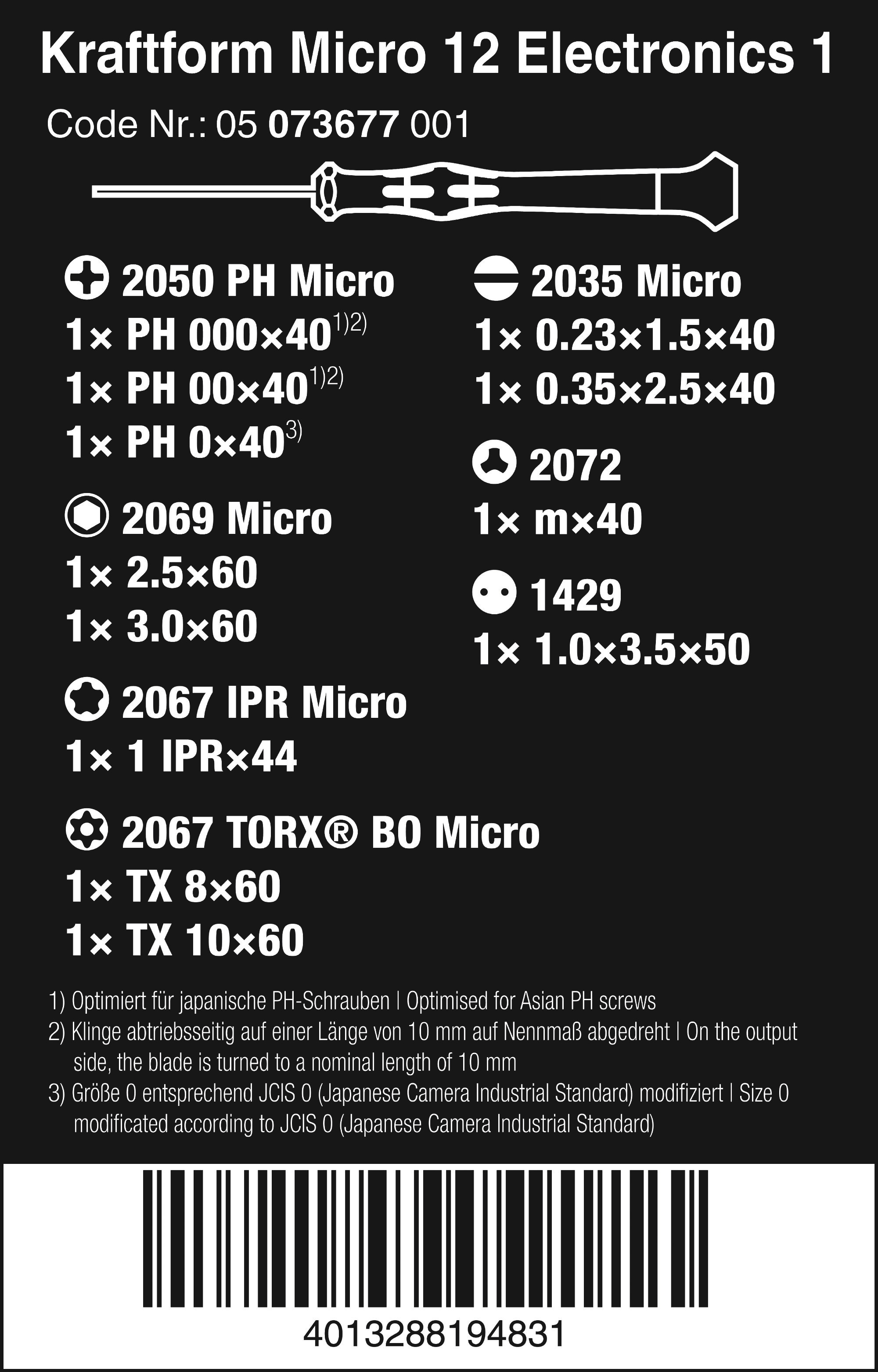 Wera 05073677001