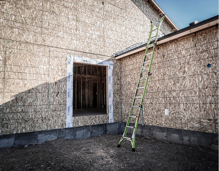 Thang sợi thủy tinh Little Giant Fiberglass Model 17 DIY gia đình