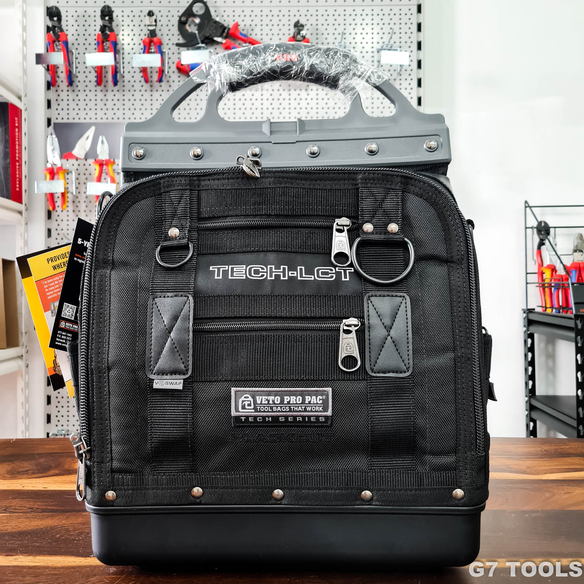 Veto Tech LCT - Túi Đeo Dụng Cụ Dung Tích 18 Lít Gồm Hai Ngăn V-SWAP™