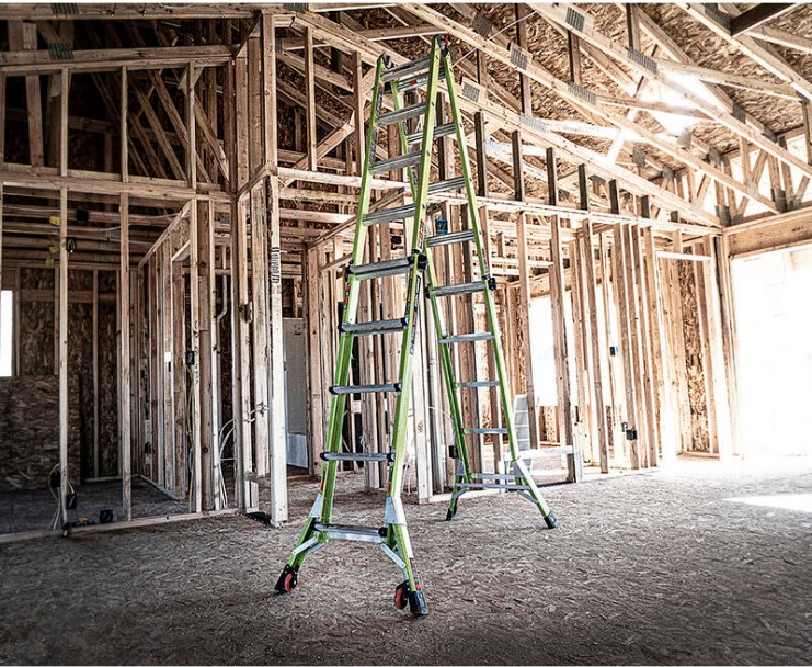 Thang Little Giant Dark Horse 16122 Dành cho Thợ Điện và Thợ Điện Lạnh HVACR