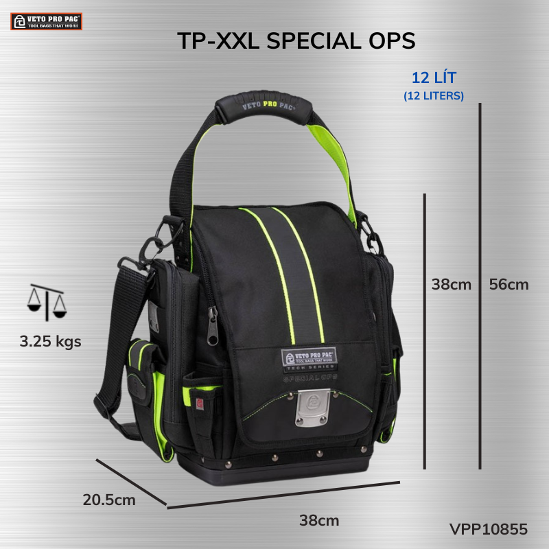 VETO TP-XXL Special OPS Viền Xanh