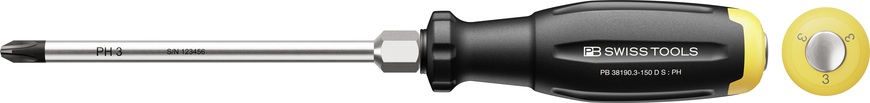 Tua Vít Đóng PB Swiss Tools SwissGrip Evo 38190