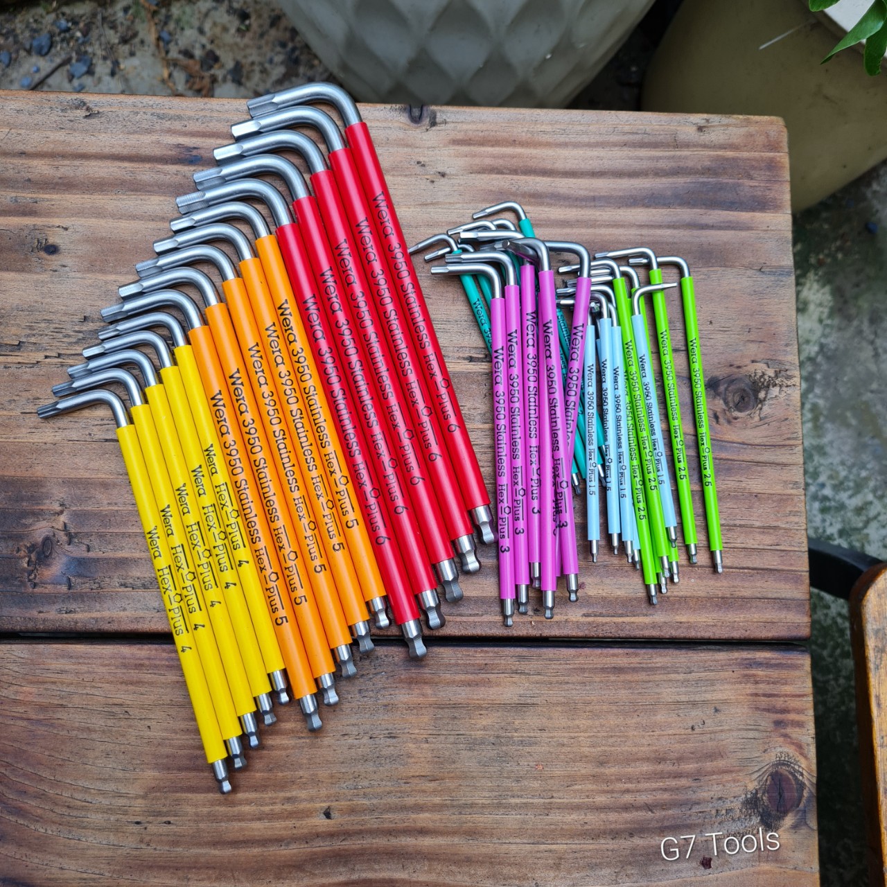 Lục Giác Wera Chữ L 3950 SPKL L-Key Multicolor